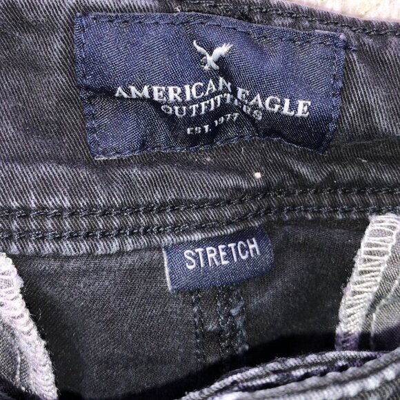 American Eagle Womens Jeans Size 6 Lot Of Two Bootcut Skinny Distressed Denim - Picture 13 of 16